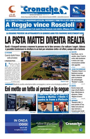 Cronache del 29 settembre 2026