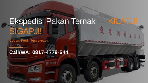 Expedisi Pakan Ternak Ke Gedeg Mojokerto, Call 0817 4778 544, KILAT..!!