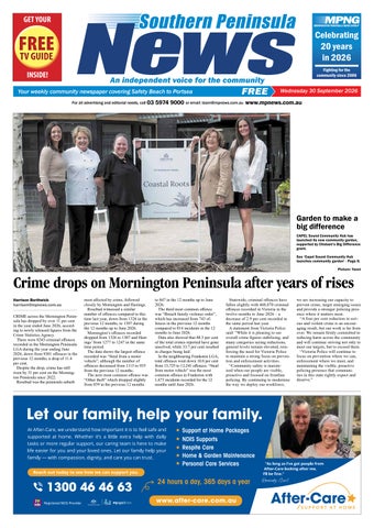 Southern Peninsula News 30th September 2026
