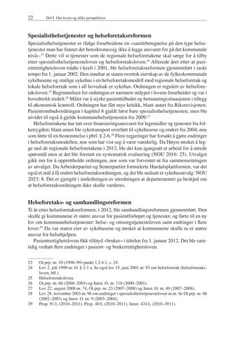 Pasient- og brukerrettighetsloven: Lovkommentar 第 22 页
