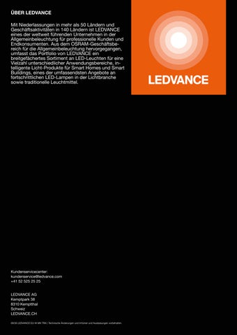 Ledvance Kampagne 26 CH 德文 第 16 页