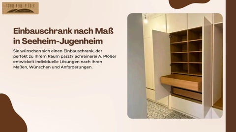 Einbauschrank nach Maß in Seeheim-Jugenheim
