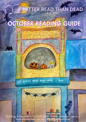 OCTOBER READING GUIDE 2026