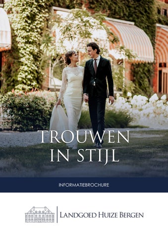 Landgoed Huize Bergen Trouwen brochure