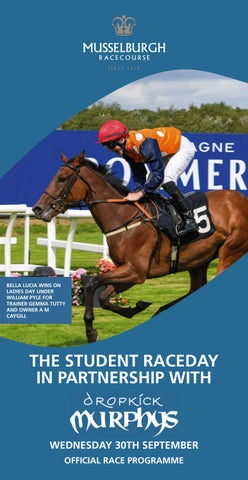 Musselburgh Racecard - Wednesday 30th September