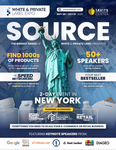 White & Private Label Expo New York, Showguide 2026