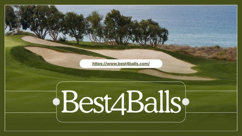 Logo Golf Balls at Best4Balls