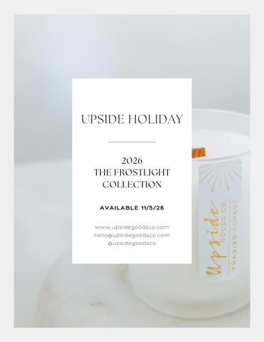 Upside Holiday 2026 Collection