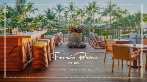 Francis Brown Club Sales Brochure