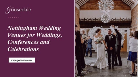 Looking for Nottingham Wedding Venues for Your Special Event?