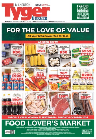 TygerBurger | Milnerton | E-edition | 30 September 2026