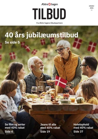 Ældre Sagen TILBUD oktober 2026