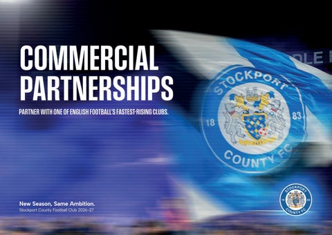 Stockport County - Commercial Partnerships