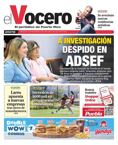 EL VOCERO | Edición miércoles, 30 de septiembre de 2026