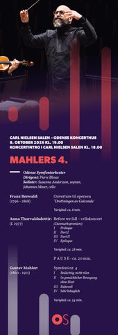 Mahlers 4. symfoni - 8. oktober 2026