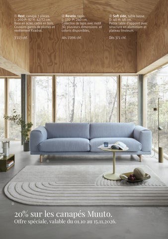 家具目录 Cocooning 2026 Puidoux 第 16 页