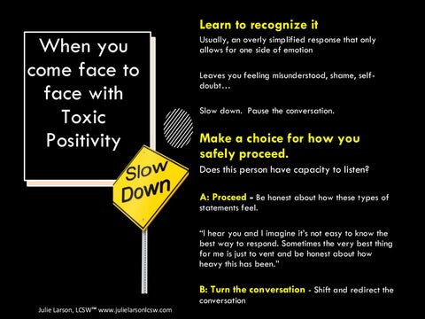 Toxic Positivity - Julie Larson, LCSW 第 10 页