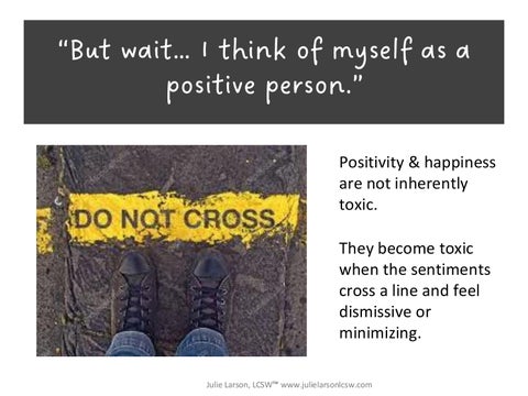 Toxic Positivity - Julie Larson, LCSW 第 3 页