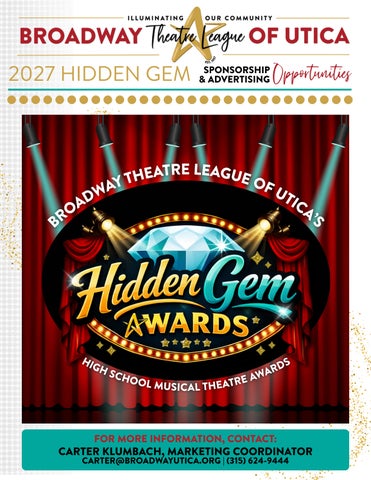 Hidden Gems Sponsorship Package 2027