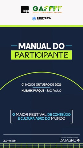GAFFFF 2026 - Manual do Participante