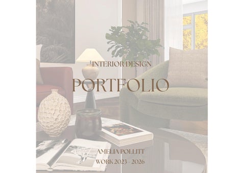 AMELIA POLLITT - PORTFOLIO 