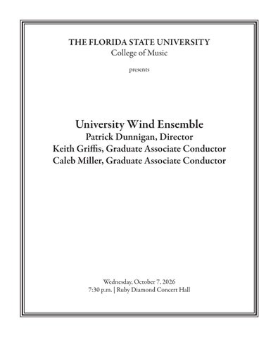 20261007_Wind Ensemble