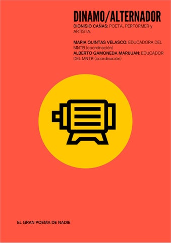 El gran poema de nadie (bitácora)