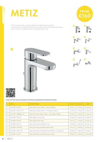 VADO UK October 2026 家具目录 · Axces by 第 10 页