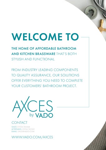 VADO UK October 2026 家具目录 · Axces by 第 2 页