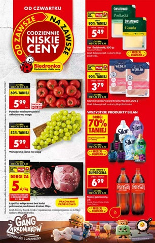 Biedronka spożywcza gazetka od 1.10 do 7.10.2026