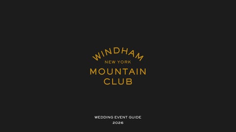 WMC Wedding Guide 2026
