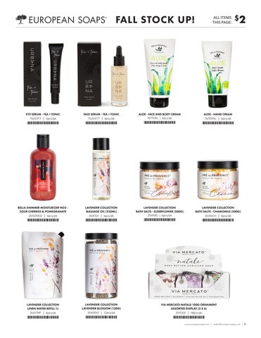 西文 Fall 2026 FALL STOCK UP 第 2 页