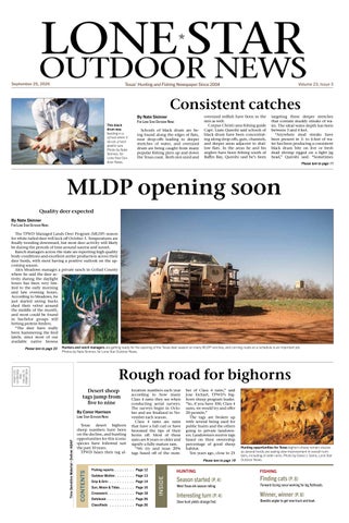 lone star outdoor news 092526