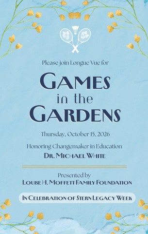 Games Invitation Flip book