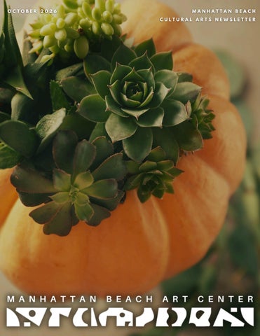 October Newsletter 26' - MBAC Newsletter