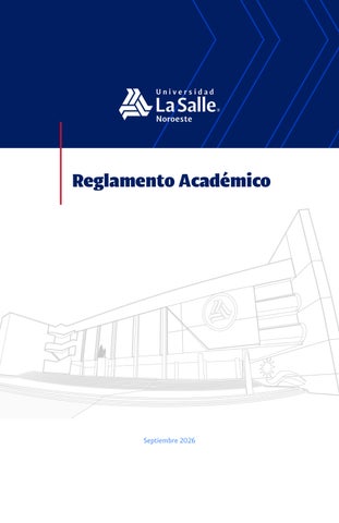 Reglamento Académico 2026