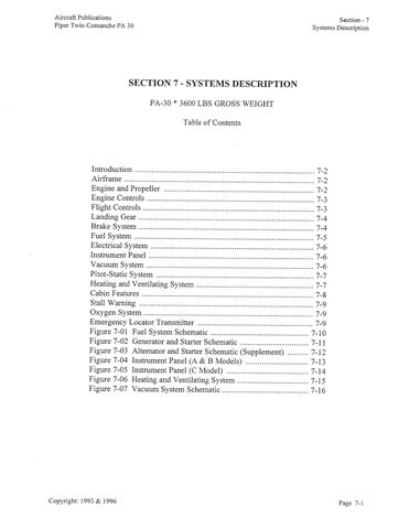 Section 7 - Systems Description