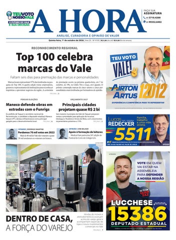 A Hora – 01/10/2026