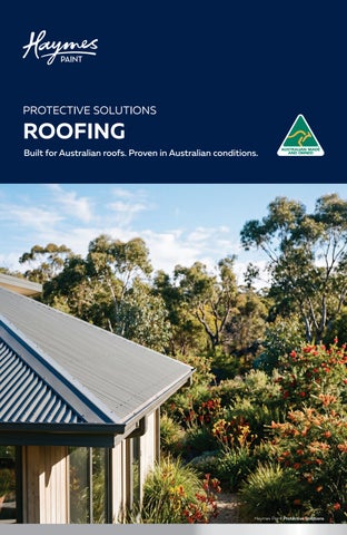 Haymes Paint Protective Solutions Roofing Brochure