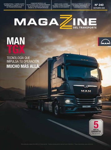 Revista de Transporte Magazzine 240 Octubre 2026