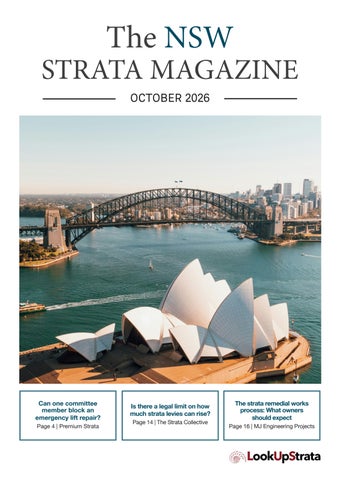 The NSW Strata Magazine | October 2026