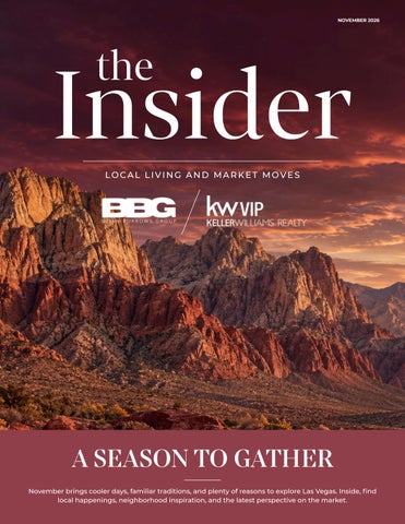 The Insider November - Brian Burrows