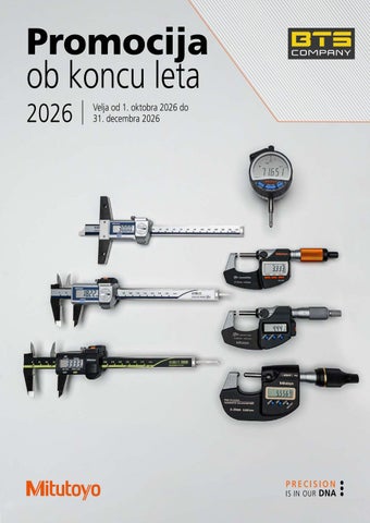 Mitutoyo 2026-10 Promocija