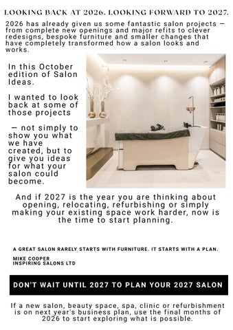 Salon Ideas October 26 期 65 | Salon Design 灵感 × Planning for Your 2027 Salon 第 2 页