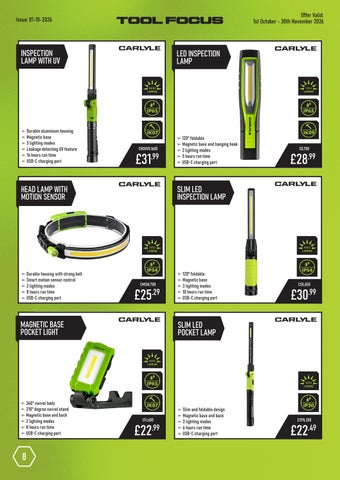 NAPA Auto Parts: Tool Focus 第 8 页