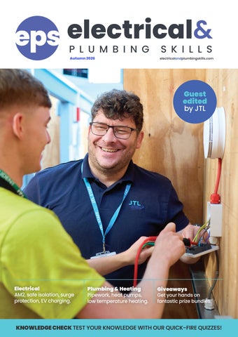 Electrical & Plumbing Skills Autumn 2026