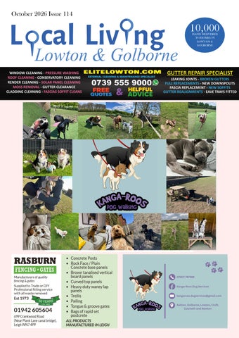 October 2026 114 Local Living Lowton & Golborne
