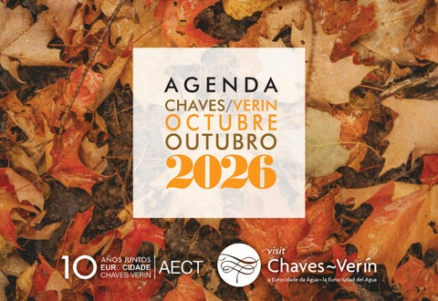 Agenda Eventos outubro - octubre 