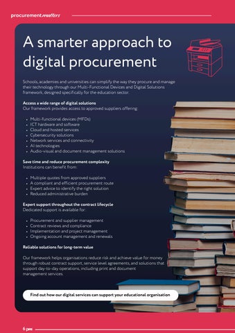 Procurement Matters Education, Higher Education × Charities (3) 第 6 页