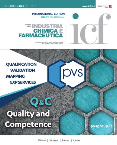 ICF - Rivista dell'industria Chimica e Farmaceutica - International Issue 2026